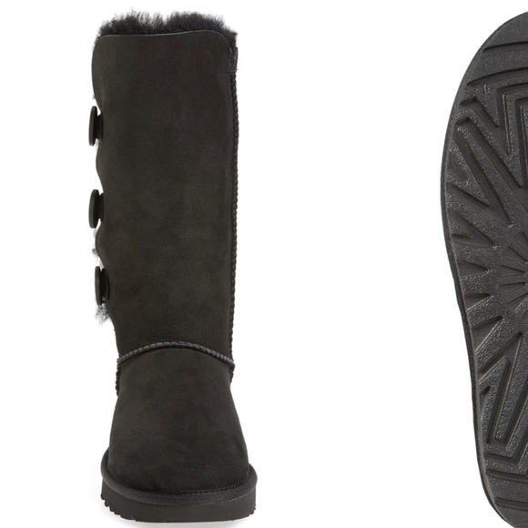 UGG Bailey Button Genuine Shearling Boot - Picture 4 of 6